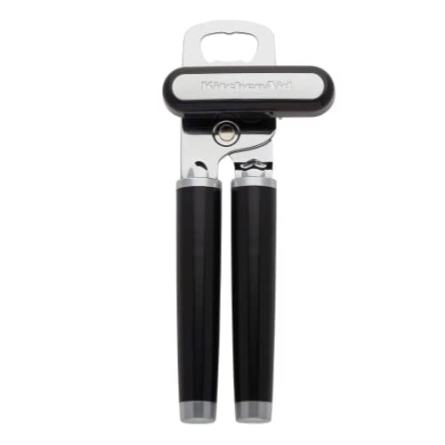 31IPqsNG6iL.jpg KitchenAid Classic Multifunction Can Opener / Bottle Opener, 8.34-Inch, Black - Image 1