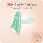 NUK Comfy Orthodontic Pacifiers, 0-6 Months, Timeless Collection, Pack of 5 - Image 12