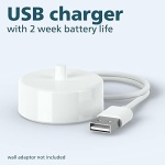 Philips Sonicare 4100 Power Toothbrush, Rechargeable Electric Toothbrush with Pressure Sensor, White HX3681/23 - Image 11