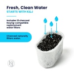 K&J Charcoal Water Filter Pods - 12-Pack Filters for Coffee Maker, Compatible Keurig Filter Replacement (2.0 and older) - Image 7