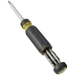 Klein Tools 32305 Multi-bit Ratcheting Screwdriver, 15-in-1 Tool with Phillips, Slotted, Square, Torx and Combo Bits and 1/4-Inch Nut Driver - Image 3