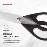 KitchenAid All Purpose Shears with Protective Sheath, One Size, Black - Image 7