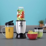 Magic Bullet Blender, Small, Silver, 11 Piece Set - Image 4