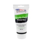 U.S. Art Supply Acrylic Retarder Acrylic Medium, 200ml Tube (6.7 Ounces) - Mixed with Color gives you longer Working Times