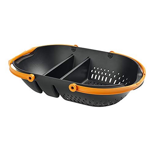 41jSC1E6MfL.jpg Fiskars 340100-1001 Garden Harvest Basket, Black - Image 1