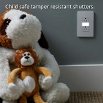 Legrand radiant Adjustable LED Night Light Outlet, Nightlight Electrical Outlets, Tamper Resistant, Safe for Kids, White, NTL885TRWCC6 1.6W x 2.75H - Image 7