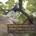 Fiskars Gardening Tools: Bypass Pruning Shears, Sharp Precision-ground Steel Blade, 5/8? Plant Clippers (91095935J) - Image 5