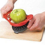 PrepWorks by Progressive Dishwasher Safe 16-Slice Thin Apple Slicer and Corer with Attached Safety Cover - Image 3