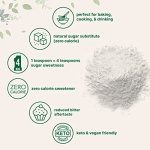 Stevia Sweetener Powder with Plant-based Erythritol, 4 Pounds ( 64 Ounces) | Keto, 0 Calorie, Low Carb, 4:1 Sugar Substitute, Natural Sweetener, Bitterless, Reb-A Stevia Leaf Extract, Non-GMO, Vegan - Image 5