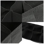 ASSR Fabric Raised Garden Bed, 135 Gallon 8 Holes Rectangle Breathable Planting Container Grow Bag Planter Pot for Plants, Flowers and Vegetables - Image 3