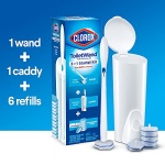Clorox ToiletWand Disposable Toilet Cleaning System - ToiletWand, Storage Caddy and 6 Disinfecting ToiletWand Refill Heads (Packaging May Vary) (03191) - Image 16