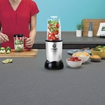 Magic Bullet Blender, Small, Silver, 11 Piece Set - Image 3