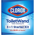 Clorox ToiletWand Disposable Toilet Cleaning System - ToiletWand, Storage Caddy and 6 Disinfecting ToiletWand Refill Heads (Packaging May Vary) (03191) - Image 3
