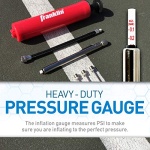 Franklin Sports Ball Pump Kit -7.5" Sports Ball Pump with Needle - Perfect for Basketballs, Soccer Balls and More - Complete Hand Pump Kit with Needles, Flexible Hose, Air Pressure Gauge and Carry Bag - Image 8