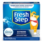 Fresh Step Extreme Scented Litter with the Power of Febreze, Clumping Cat Litter Mountain Spring, 14 Pounds (Package May Vary) - Image 15