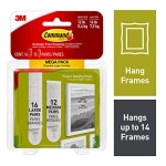 3M Command Damage-Free Hanging Mega pack 16 L Pairs & 12 M Pairs, Holds 16 lb 7.2 kg & 12lb, 5.4kg - Image 10