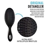 Wet Brush Original Detangler Hair Brush: Classic Black - Exclusive Ultra-soft IntelliFlex Bristles - Glide Through Tangles With Ease For All Hair Types - For Women, Men, Wet And Dry Hair - Image 3