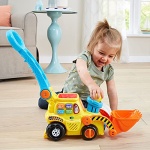 VTech Pop-a-Balls Push & Pop Bulldozer,Yellow - Image 4