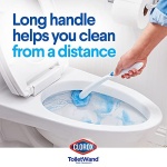 Clorox ToiletWand Disposable Toilet Cleaning System - ToiletWand, Storage Caddy and 6 Disinfecting ToiletWand Refill Heads (Packaging May Vary) (03191) - Image 12