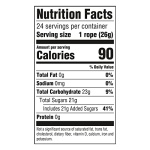 Nerds Rope Gummy & Crunchy Rainbow Candy, 0.92 oz, 24 ct - Image 2