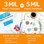 Scotch Thermal Laminating Pouches, 100-Pack, 8.9 x 11.4 Inches, Letter Size Sheets (TP3854-100) - Image 3