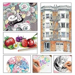 Shuttle Art 18 Pack Micro-line Pens, Waterproof Archival Ink, 11 Colors in 0.3MM Felt Tip & 7 Blacks in Sizes 0.15MM to 0.5MM Multiliner For Journaling Technical Illustrating Drawing Manga Zentangle - Image 2