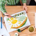 U.S. Art Supply 36 Color Watercolor Artist Paint Set with Plastic Palette Lid Case and Paintbrush - Watersoluable Cakes - Image 3