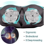 Shiatsu Back Shoulder and Neck Massager with Heat - Deep Tissue Kneading Pillow Massage - Back Massager, Shoulder Massager, Electric Full Body Massager, for Foot Leg - Gift - Image 8
