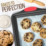 Nutrichef w/Heat Red Silicone Handles, Oven Safe, 3 Piece Set - Image 4