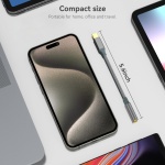 USB C to Aux Audio Dongle Cable Cord, Type C to 3.5mm Female Headphone Jack Adapter for iPhone 16 Pro Max/16 Pro, 15 Pro Max/15 Pro/15 Plus, Samsung Galaxy S23/S22/S21 Ultra, Pixel, iPad Pro, MacBook - Image 2