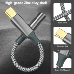 USB C to Aux Audio Dongle Cable Cord, Type C to 3.5mm Female Headphone Jack Adapter for iPhone 16 Pro Max/16 Pro, 15 Pro Max/15 Pro/15 Plus, Samsung Galaxy S23/S22/S21 Ultra, Pixel, iPad Pro, MacBook - Image 7