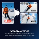 Insta360 X5 - Waterproof 8K 360° Action Camera, Leading Low Light, Invisible Selfie Stick Effect, Rugged and Replaceable Lens, 3-Hour Battery, Built-in Wind Guard, Stabilization, Triple AI Chip Design - Image 6