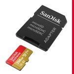 SanDisk 256GB Extreme microSDXC UHS-I Memory Card with Adapter - Up to 190MB/s, C10, U3, V30, 4K, 5K, A2, Micro SD Card - SDSQXAV-256G-GN6MA - Image 8