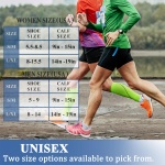 CHARMKING Compression Socks for Women & Men Circulation (3 Pairs) 15-20 mmHg is Best Athletic for Running, Flight Travel, Support, Cycling, Pregnant - Boost Performance, Durability (L/XL,Black) - Image 2